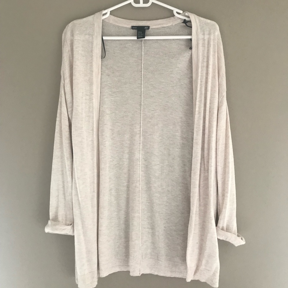 H&M Cream Cardigan